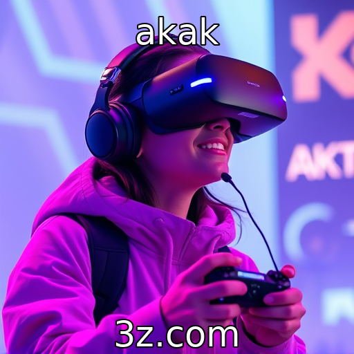 akak - O papel da realidade virtual na diversão dos gamers